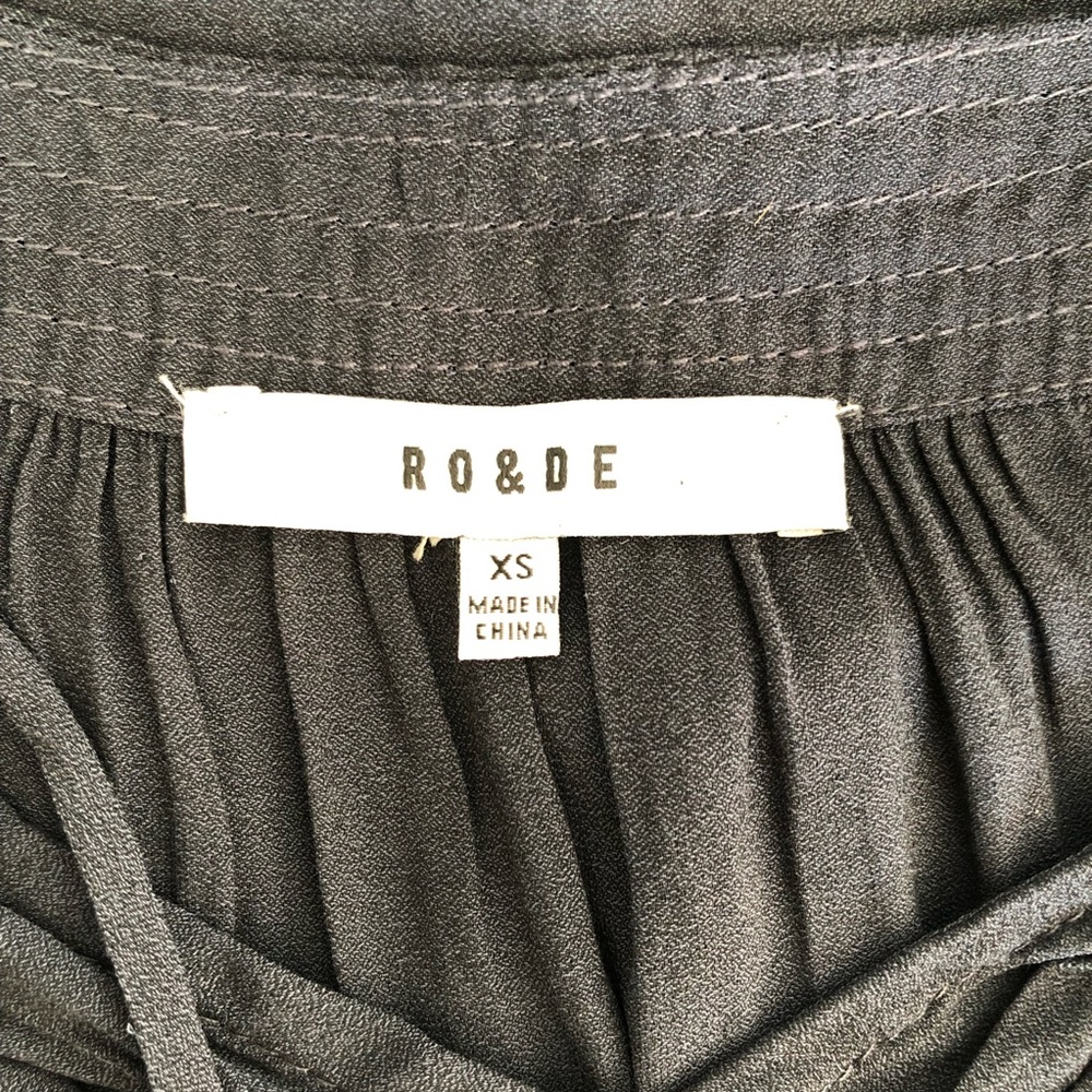 RO & DE Sheer Gauze Hi Lo Top - Picture 4 of 6
